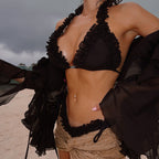 Women's Swimwear with Playful Ruffle Details