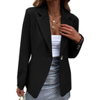 Elegant Women's Blazer with Slim Fit and High-Quality Details