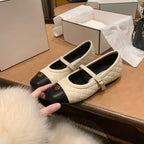 Women's Ballet Flats with Elegant Strap