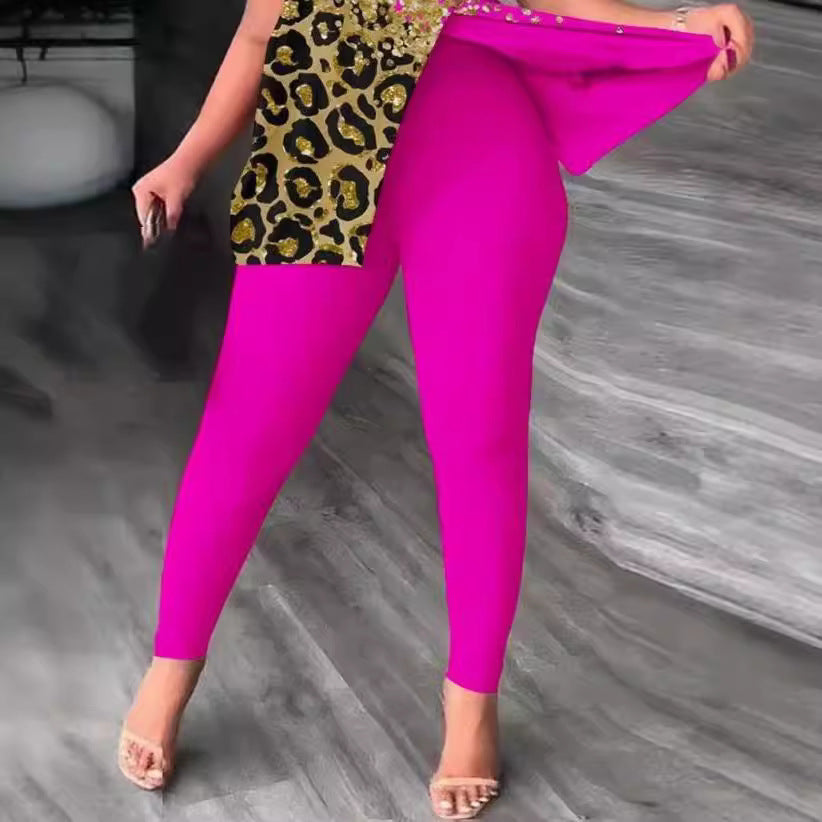 Women's Bodycon Jumpsuit with Off-Shoulder Design and Glamorous Accents