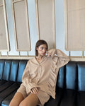 Women's Loungewear Set with Ruffle Details