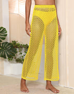 Women's Crochet Beach Pants