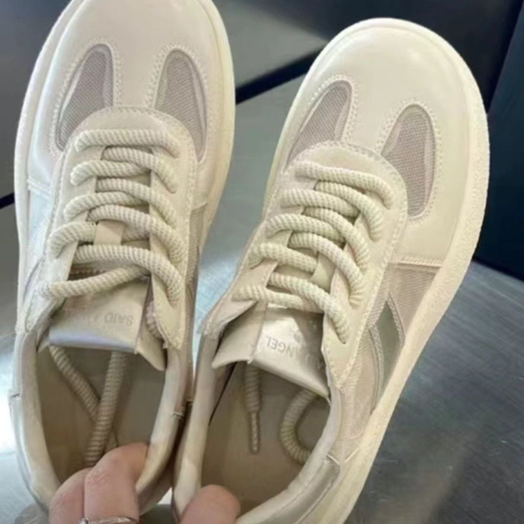 Women's Breathable Sneakers with Comfort Lacing and Durable Design