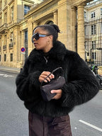 Women's Designer Faux Fur Jacket