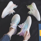 Women's Breathable Fitness Sneakers with Flexible Outsole and Innovative Cushioning