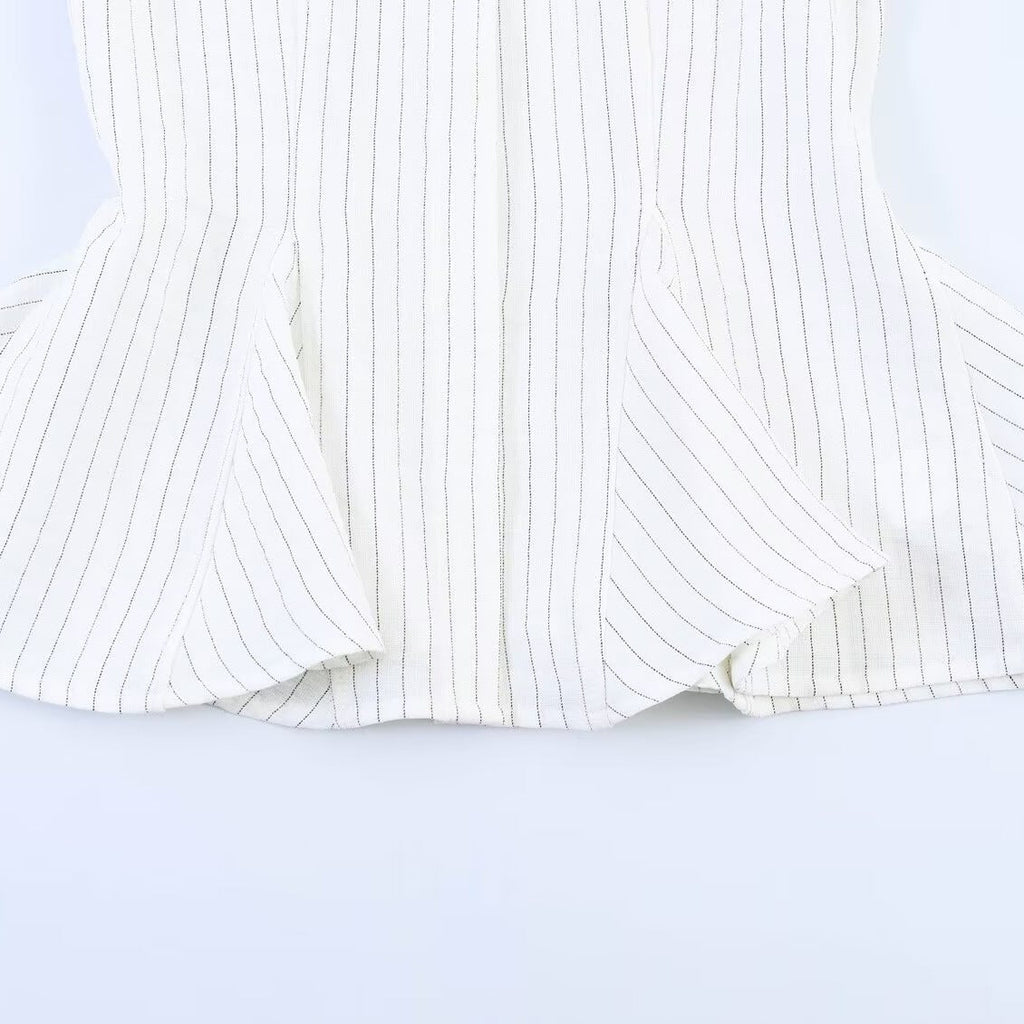 Women's Sleeveless Structured Top