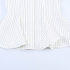 Women's Sleeveless Structured Top