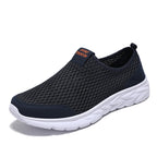 Women's Breathable Slip-On Sports Shoes with Elastic Entry