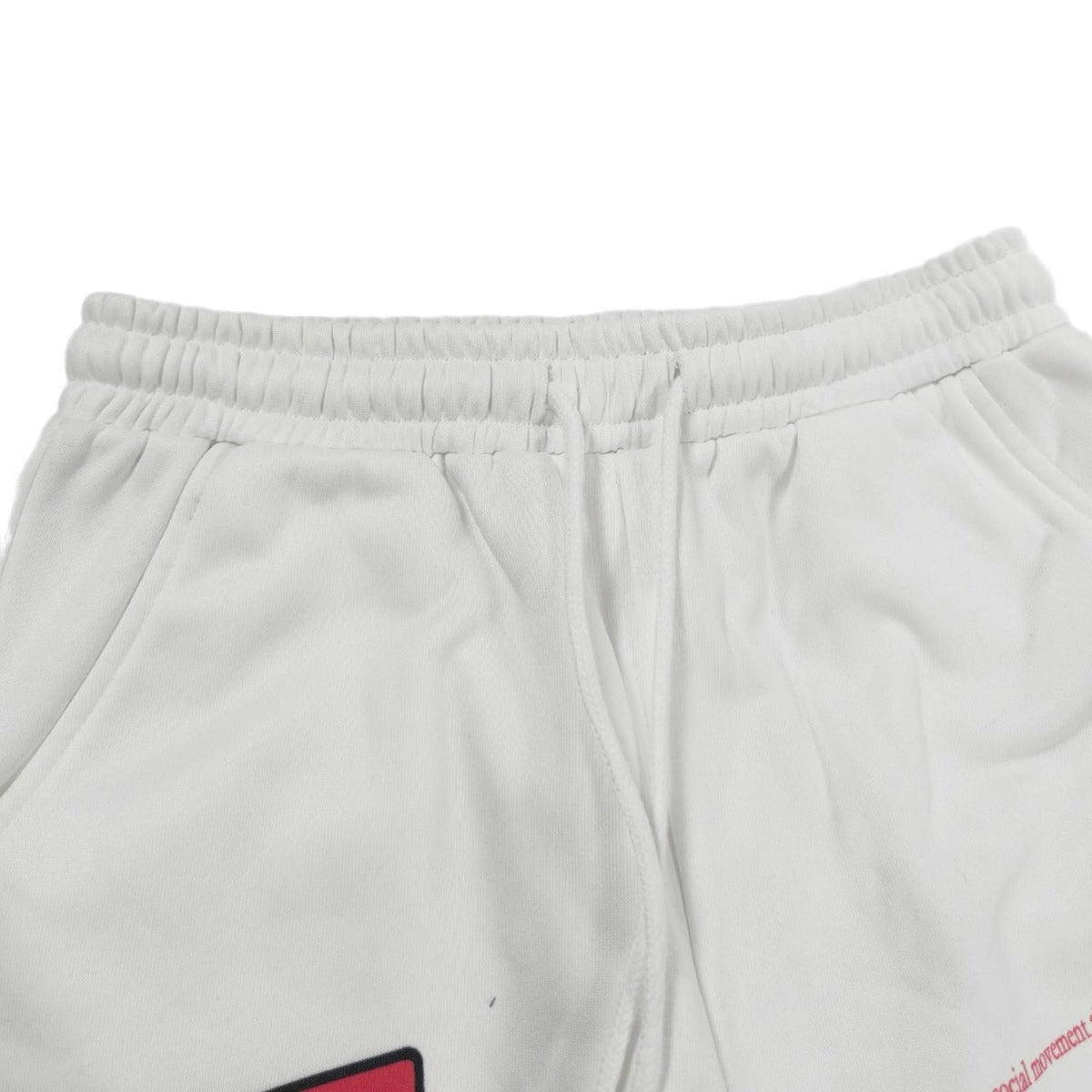 Women's Baggy Pants with Graphic Print and Elastic Waistband