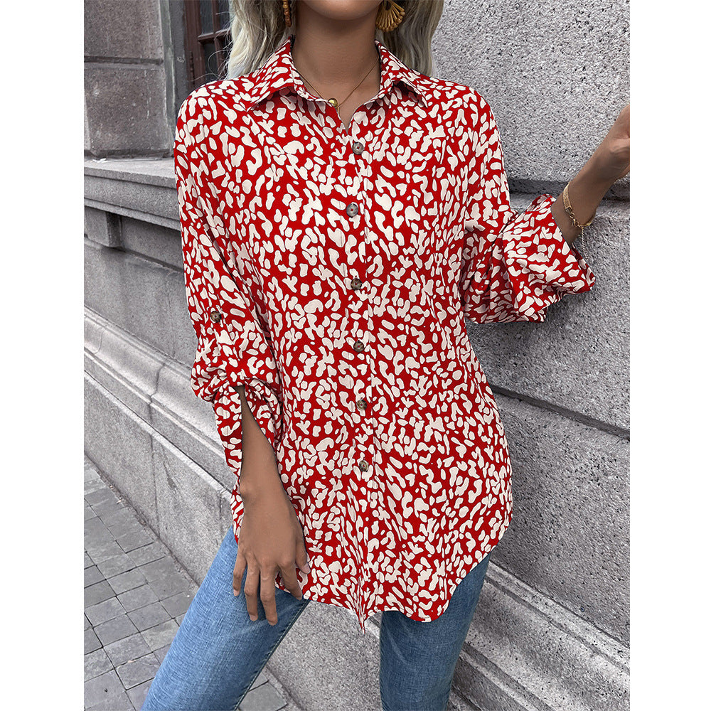Animal Print Blouse
