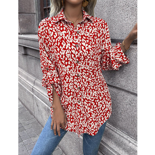 Animal Print Blouse