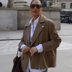 Women's Faux Leather Biker Jacket
