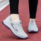 Women's Breathable Casual Sneakers with Knit Technology