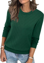 Women's Elegant Striped Sweater