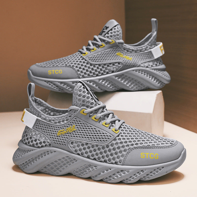 Women's Breathable Mesh Sneakers with Flexible Sole