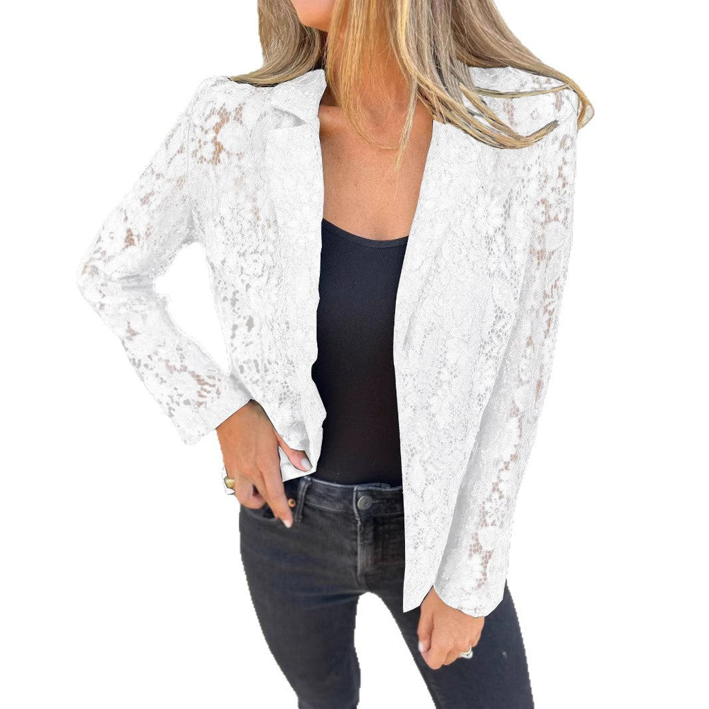 Elegant Lace Blazer