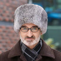 Men's Faux Fur Hat with Ear Flaps