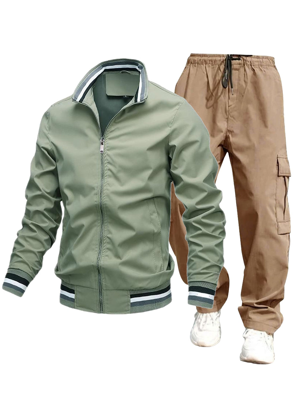 Men's Sports Jacket and Cargo Pants