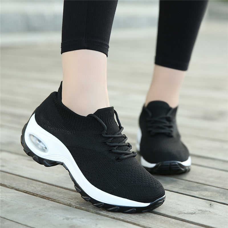 Women's Breathable Comfort Sneakers with Flexible Sole and Innovative Cushioning Technology