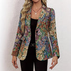 Women's Floral Blazer Jacket
