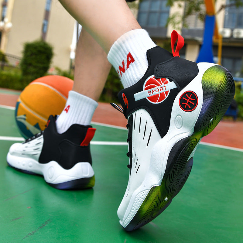 Women's Basketball Sneakers with Breathable Upper and Cushioned Sole
