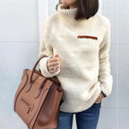 Women's High-Neck Fleece Pullover
