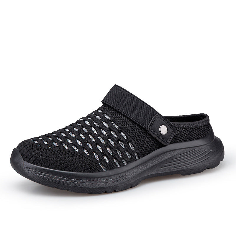 Women's Breathable Clogs with Elastic Strap