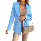 Women's Tailored Double-Breasted Blazer