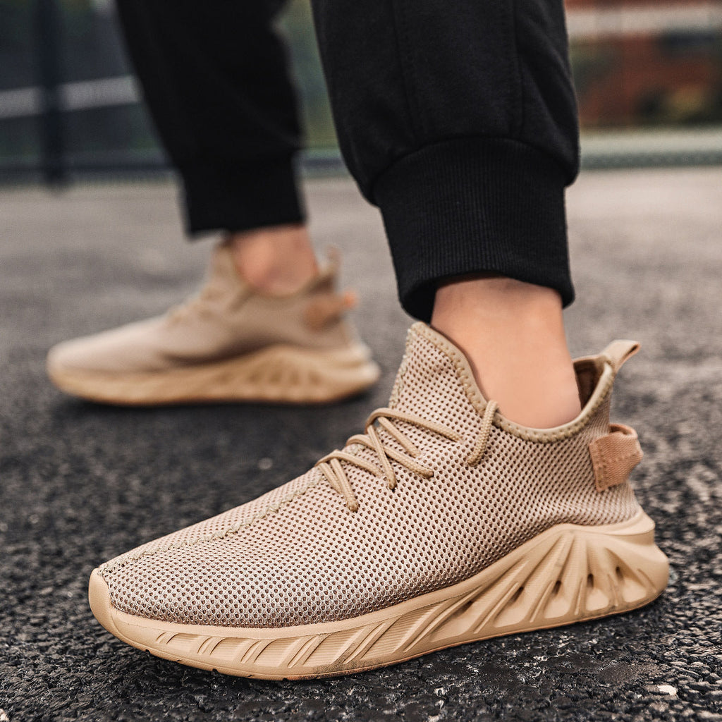 Women's Breathable Sneakers with Elastic Quick-Closure