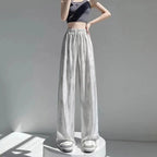 Women's High-Waisted Palazzo Pants in Lightweight, Breathable Fabric