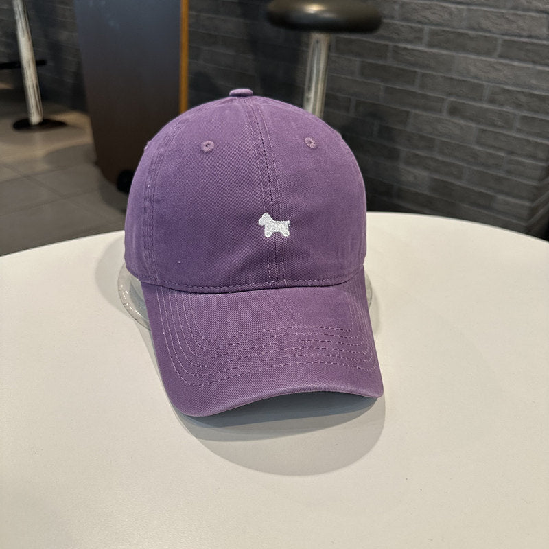 Men's Casual Embroidered Cotton Cap