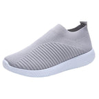 Women's Breathable Slip-On Sneakers with Flexible Sole