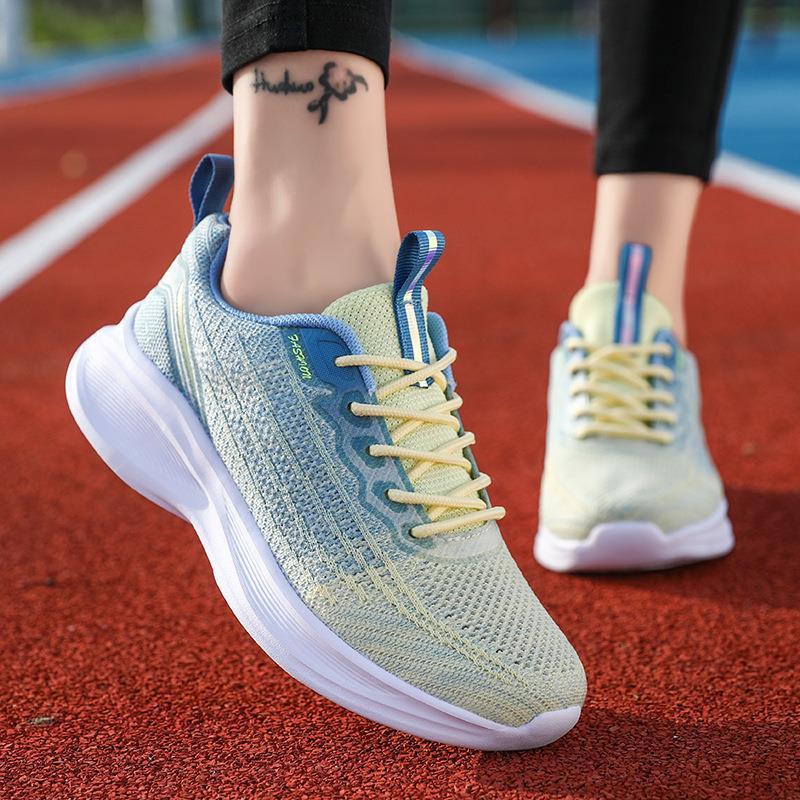 Women's Breathable Running Shoes with Cushioned Footbed and Flexible Sole