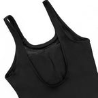 Women's Swim Dress with Elegant Mesh Insert
