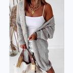 Women's Oversized Chunky Knit Cardigan