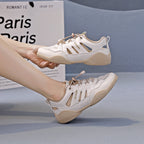 Women's Breathable Athletic Shoes with Flexible Support and Cushioned Sole