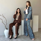 Leopard Print Lounge Set