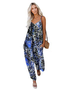 Women's Casual Leopard Print Jumpsuit