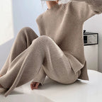 Women's Cozy Ribbed Knit Set