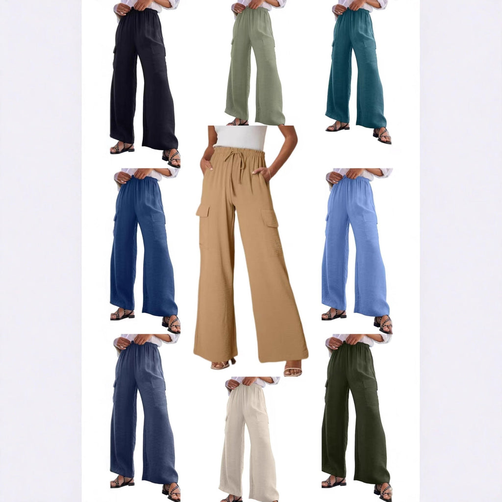 Women's Lightweight Jersey Cargo Pants