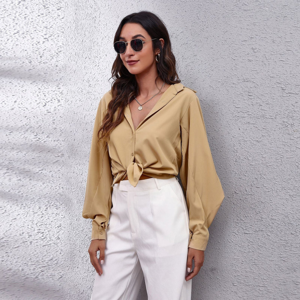 Women's Balloon Sleeve Blouse
