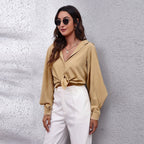 Women's Balloon Sleeve Blouse