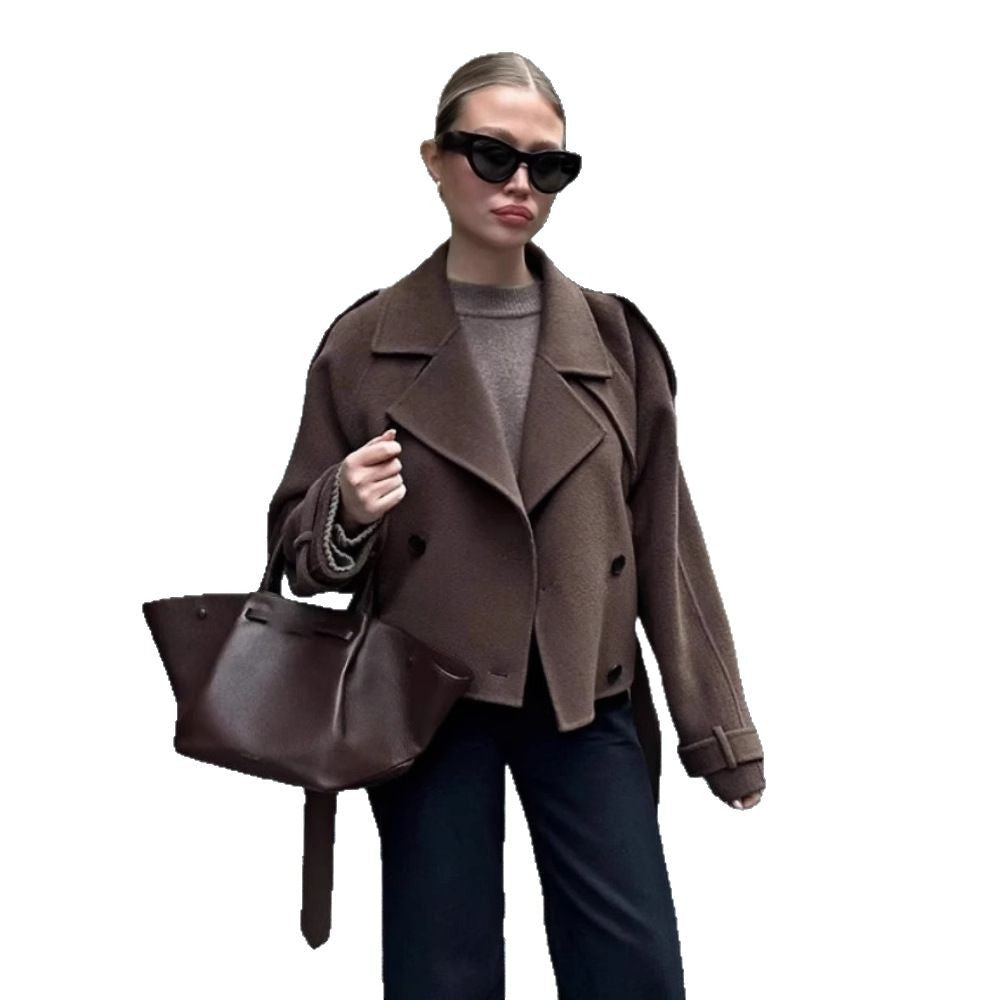 Women's Elegant and Casual Wool Jacket
