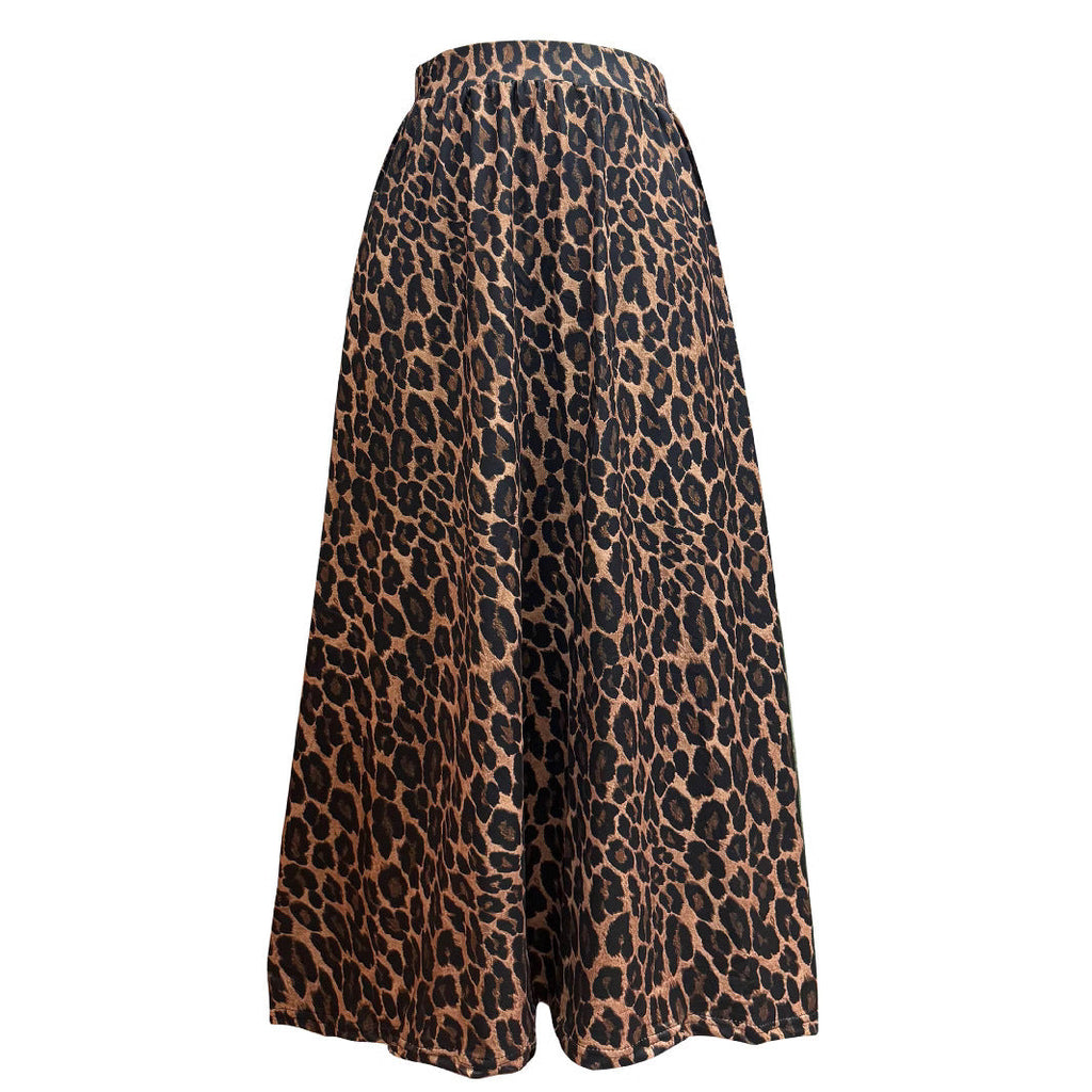 Women's Wide Waistband Voluminous Maxi Skirt