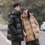 Women's Fashionable Puffer Parka with Adjustable Hood System and Soft Lining