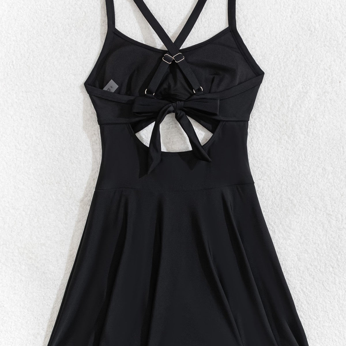 Women's Swimsuit with Cut and Elegant Wrap Look