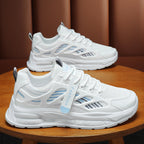 Women's Breathable Running Sneakers with Cushioned Sole and Modern Accents