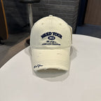Men's Distressed Cotton Embroidered Baseball Cap