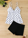 Women's Swimsuit with Skirt and Shorts