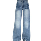 Women's High-Waisted Flared Jeans